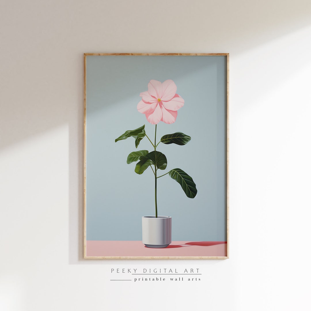 Danish Pastel Flower Market Poster Henri Matisse Print Etsy