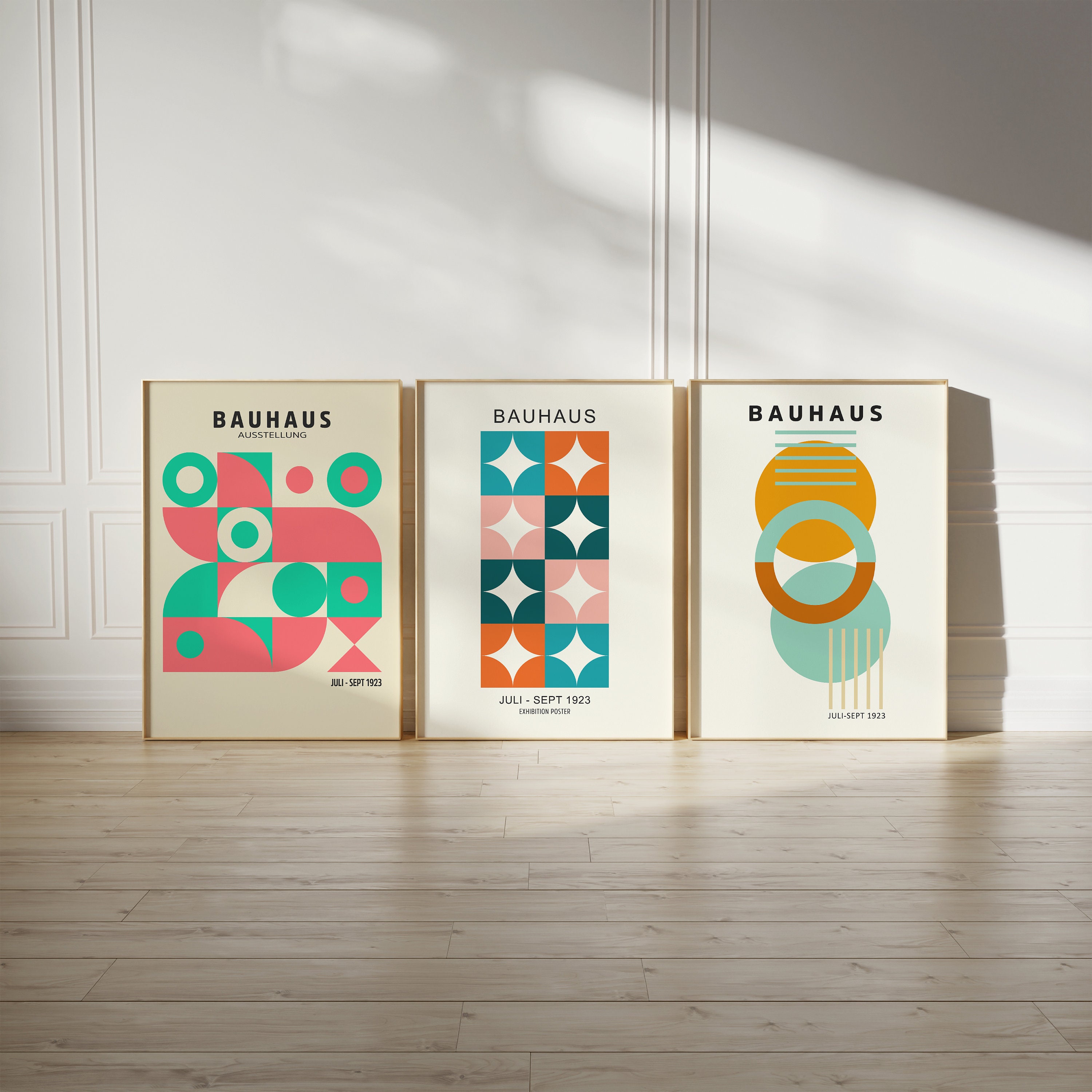 Bauhaus Print Set of 12, Bauhaus Poster, Bauhaus, Gallery Wall Art, Mid ...