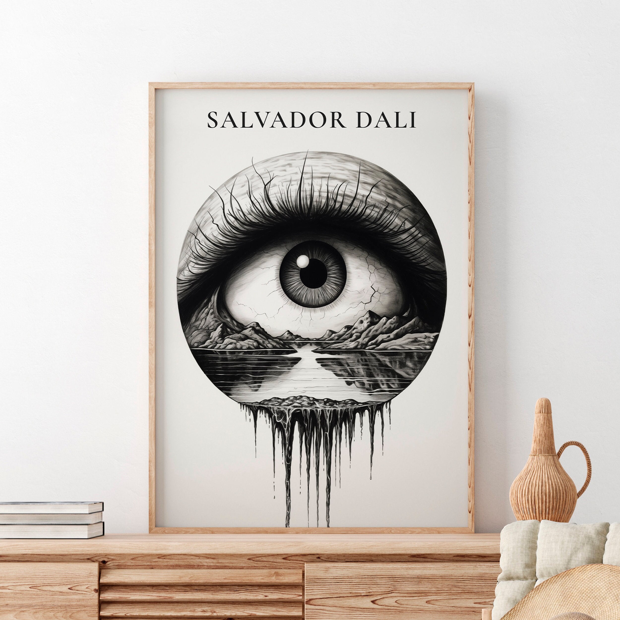 The Eye by Salvador Dali, Digital Download, Surreal Art