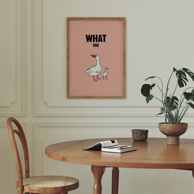 what the duck poster