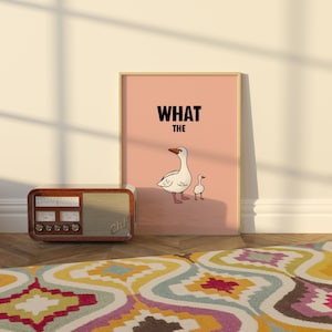 what the duck poster