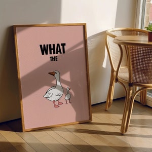 what the duck poster