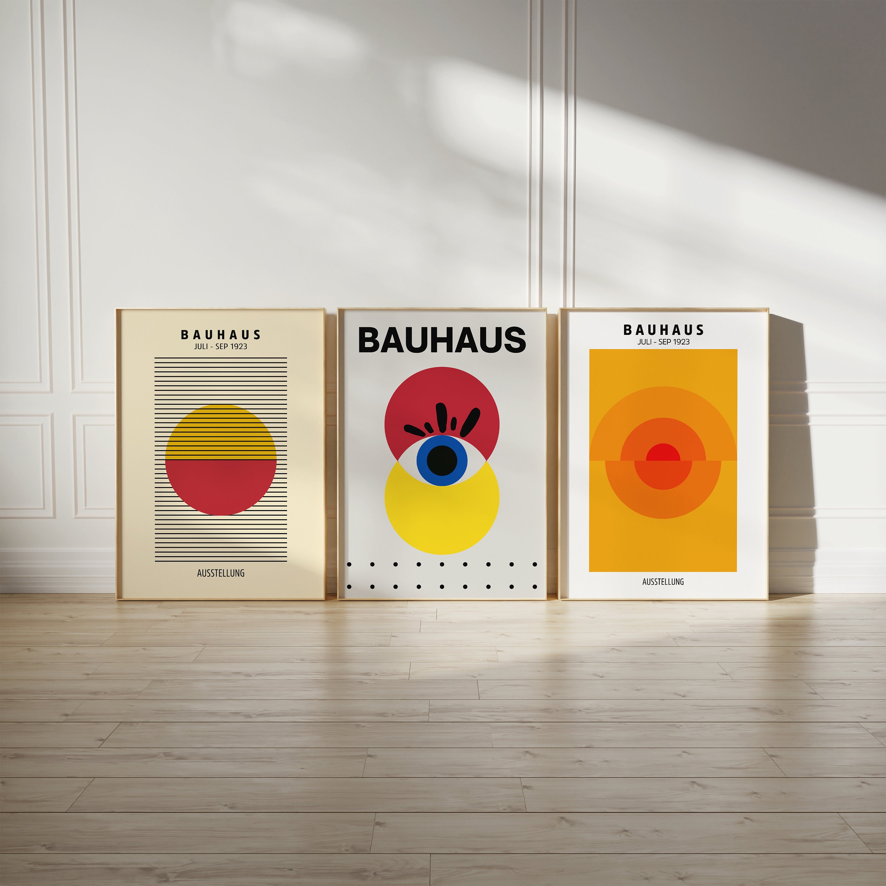 Bauhaus Print Set of 12, Bauhaus Poster, Bauhaus, Gallery Wall Art, Mid ...