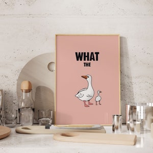 what the duck poster