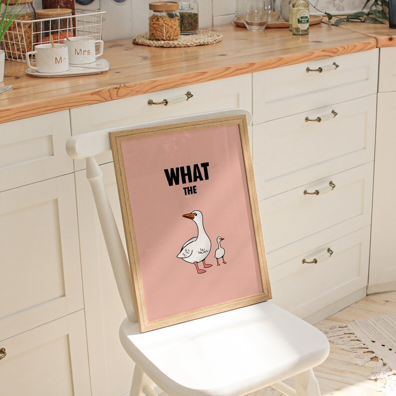 what the duck poster