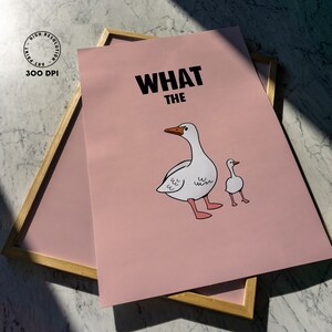 what the duck poster