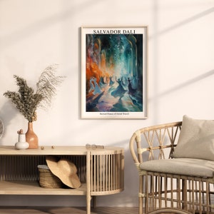 Salvador Dali Surreal Dance Poster, Surrealism Art