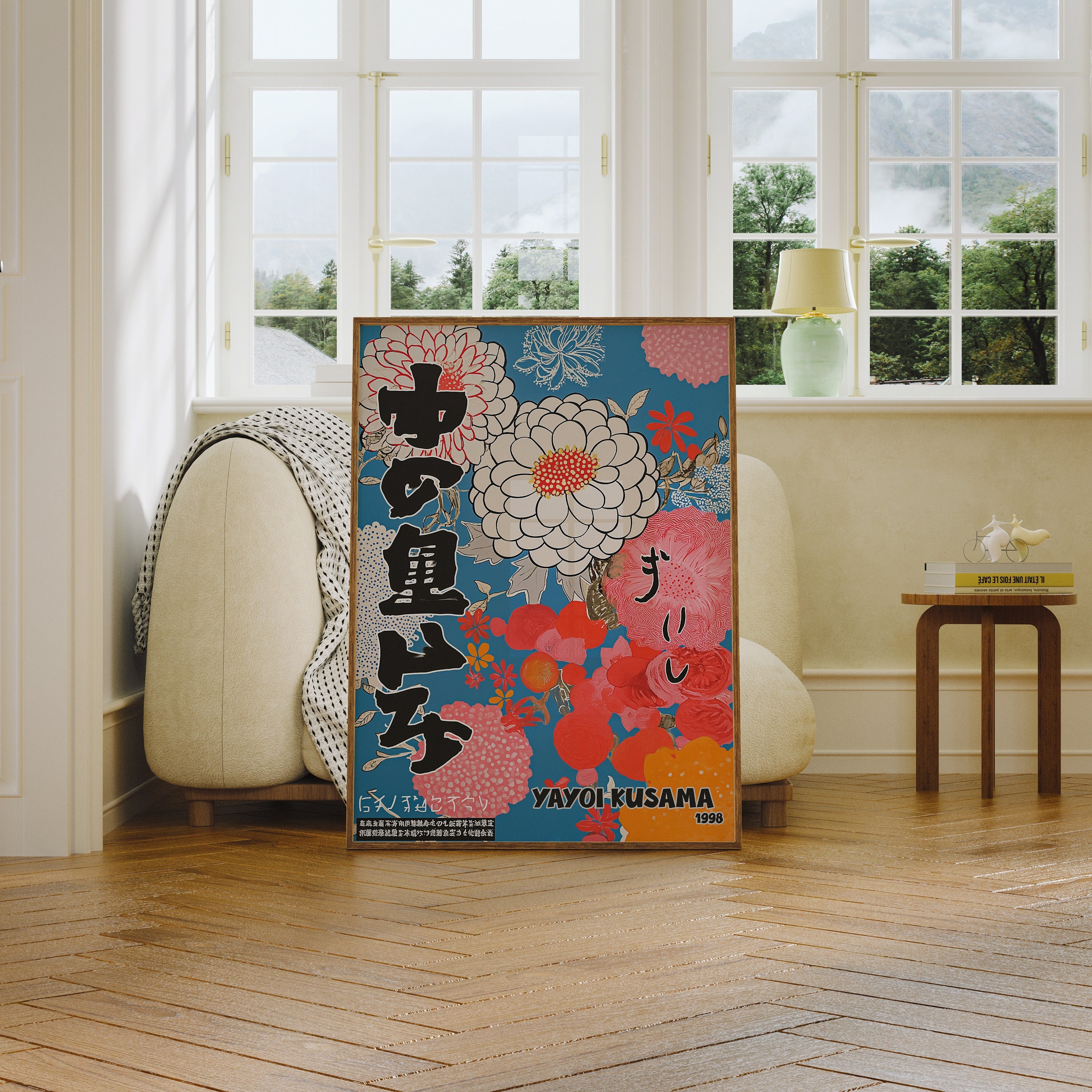 【アート】シェリーブラム絵画ポスター勿忘草ワスレナグサ モデルルーム展示 額入り アート】シェリーブラム絵画ポスター勿忘草ワスレナグサ モデルルーム