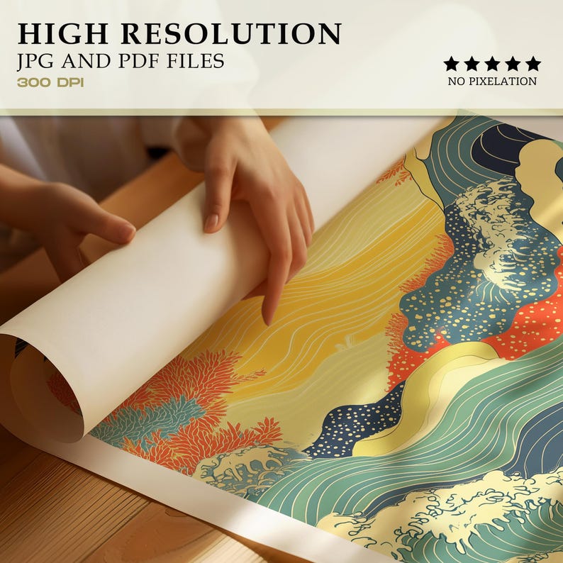 Juego de 100 impresiones de arte mural japonés, arte mural Japandi, póster japonés imprimible, juego de arte mural de galería, regalo de viaje a Japón imagen 6