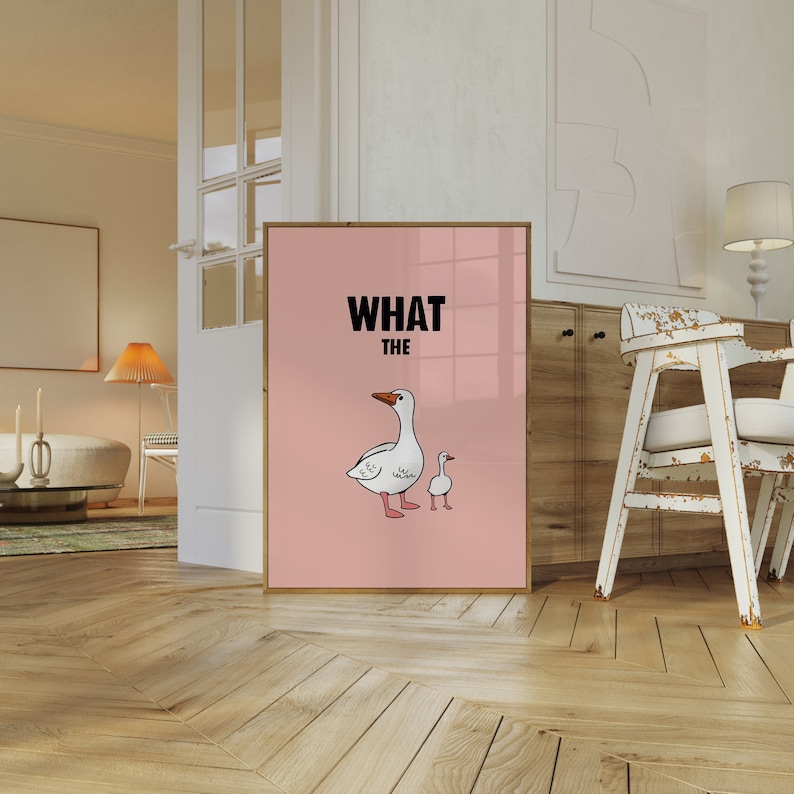 what the duck poster