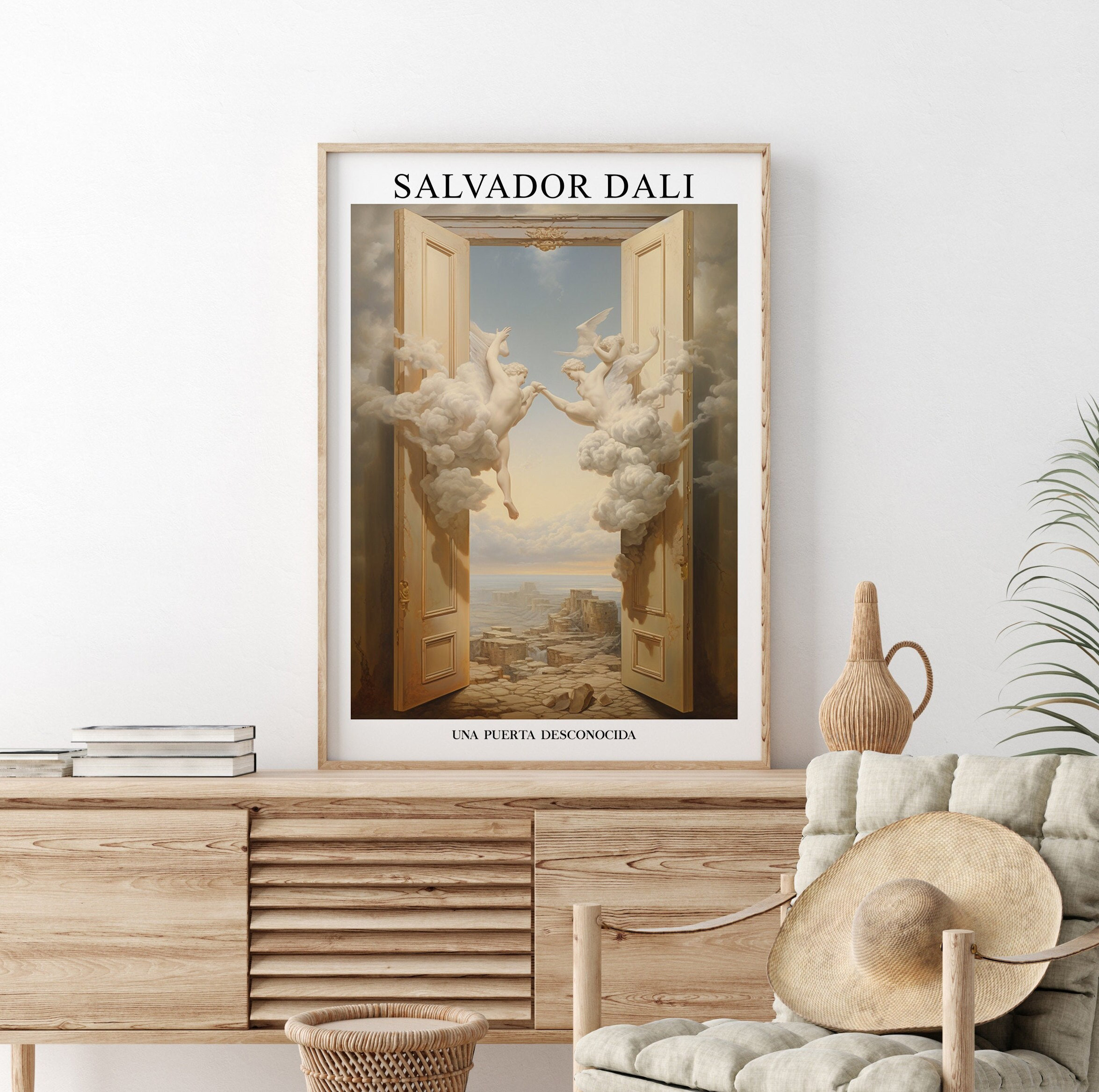 Salvador Dali Door With Trompeloeil, Digital Download, Exhibition