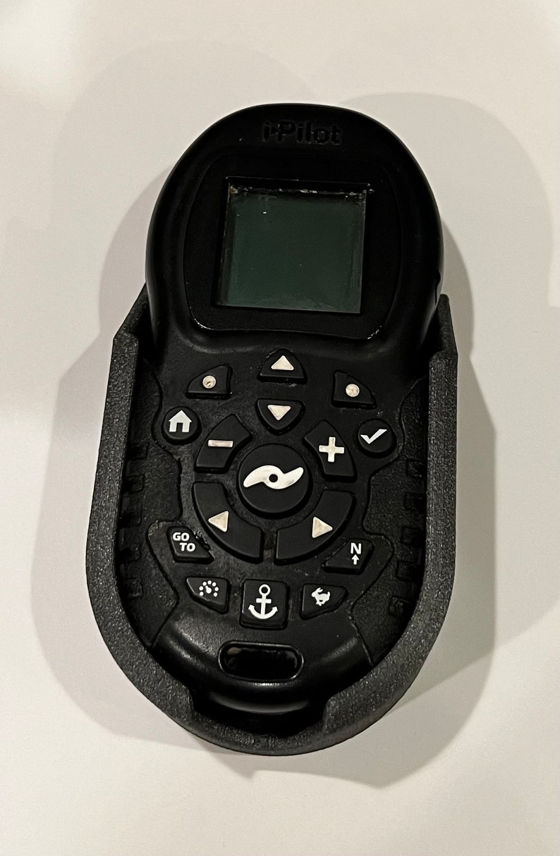 Minn Kota Ipilot Bluetooth Trolling Motor Remote Holder Carbon Fiber