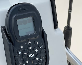 Minn Kota ipilot bluetooth trolling motor remote holder Carbon Fiber Infused. Crafted by a fishermen for fishermen.
