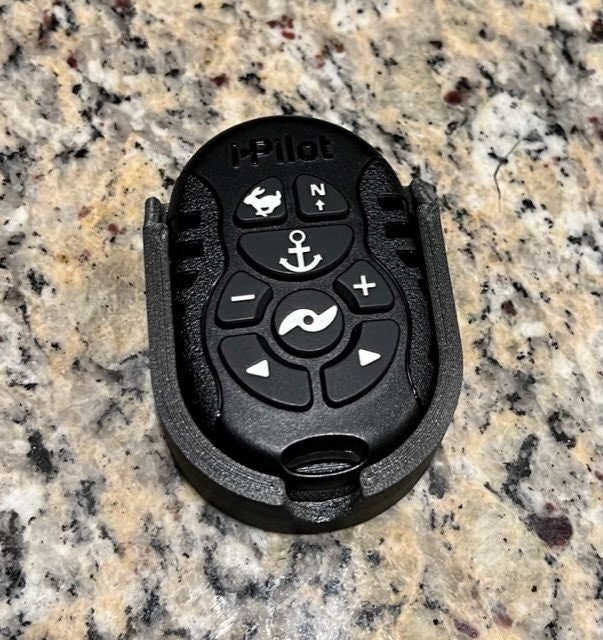 Micro Minn Kota Ipilot Bluetooth Trolling Motor Remote Holder Carbon