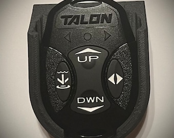 Soporte para control remoto Minn Kota para control remoto Bluetooth Talon Power Pole. Fabricado con PETG con fibra de carbono. Hecho en EE. UU. por un pescador para un pescador.