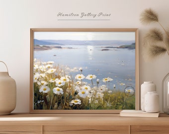 Coastal Wildflower Field TV Art for Samsung Frame TV (Digital Download)