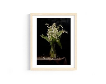 Lily Of The Valley Print: Botanical Spring Floral Art (Digital Download)