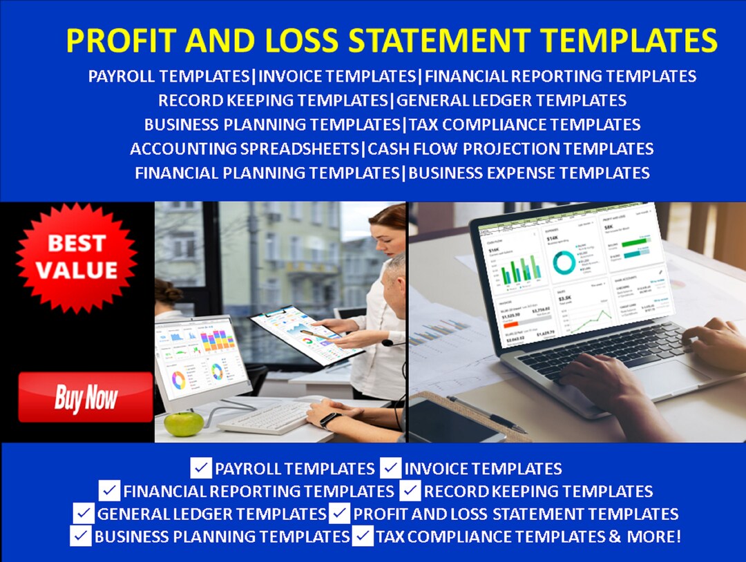 Statement Recording Efficient Profit and Loss Statement Payroll Templates: Simplify ...