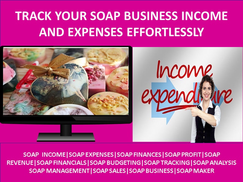 Soap Making Business Expense Finances Profit Tracking