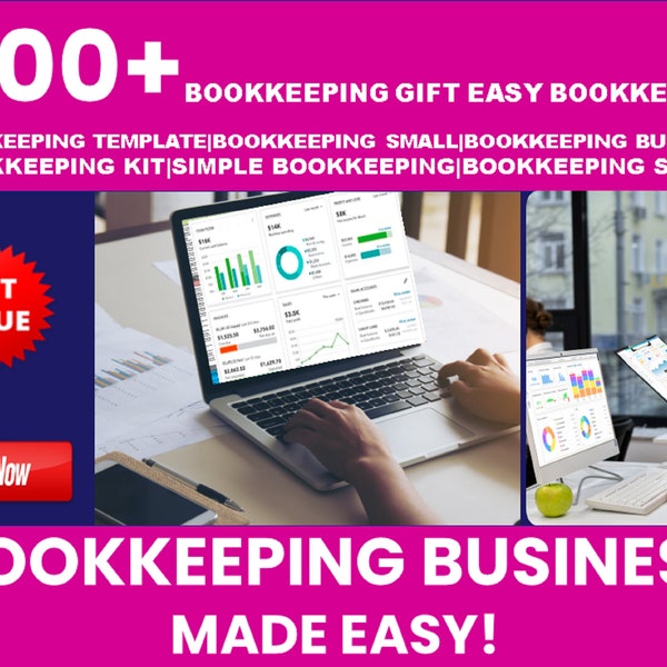 Bookkeeping Gift Easy Bookkeeping Bookkeeping Template Bookkeeping Small Bookkeeping Business Bookkeeping Kit Simple Bookkeeping Sheet