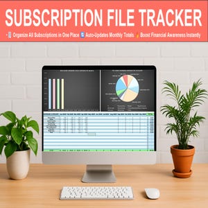 Subscription File — Track, Organize, and Save on Subscriptions | Instant Download