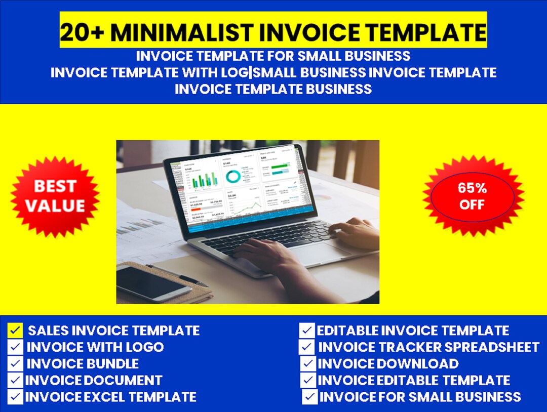 20 Minimalist Invoice Template for Small Business Invoice Template With
