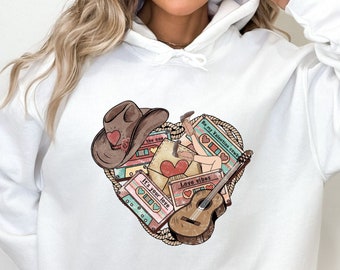 Cowboy Valentine Sweatshirt, be my valentine cowboy Hoodie, Love Valentine Shirt, Cowboy Valentine Shirts, Western Love Shirt, Country Girls