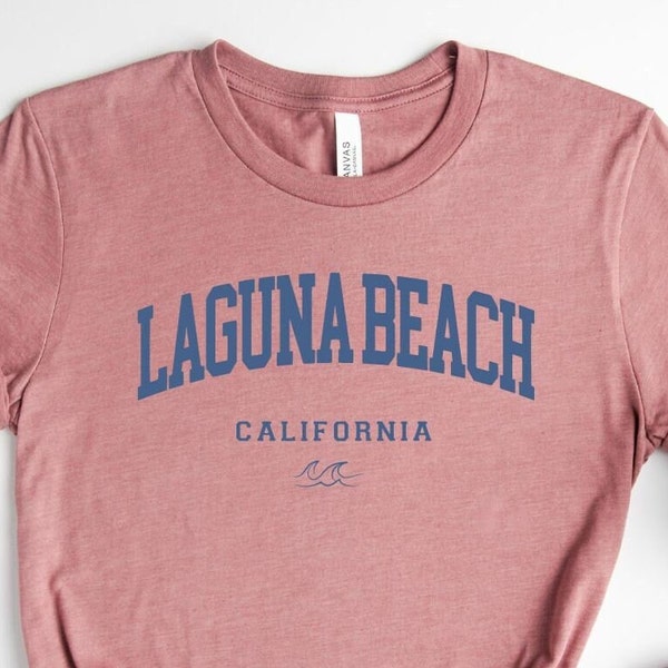 Laguna Beach Shirt, California Beach Shirt, Beach T-Shirt, Spring Break Crewneck, Beach Pullover, College Road Trip Sweatshirt