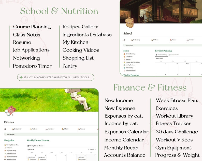 Notion templates aesthetic student Asloreno Notion templates aesthetic student Asloreno