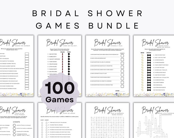Bridal & Wedding Games