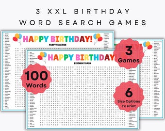Birthday Games
