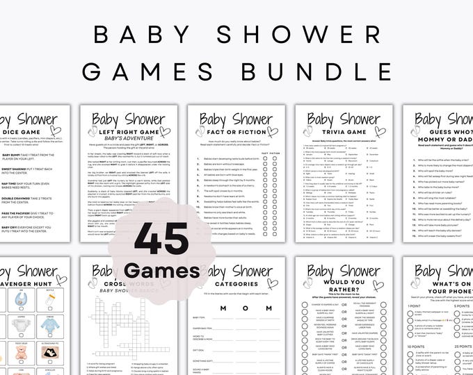Baby Shower Games