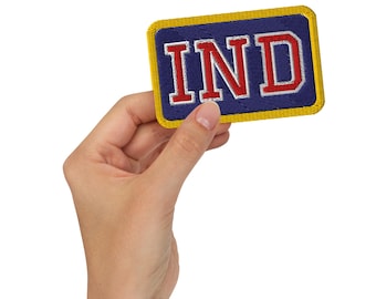 Geborduurde IND Fever-patch