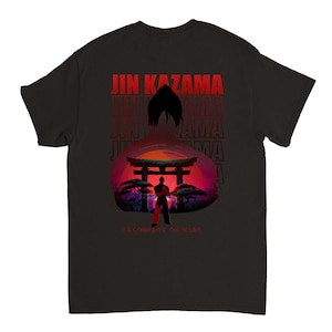 Jin Kazama Heavyweight Unisex Crewneck T-shirt