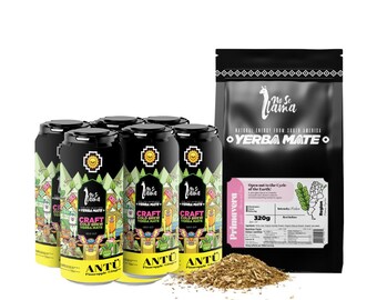 Keep going pack - Mix and match Yerba mate loose leaf and cold brew Mate energy drink