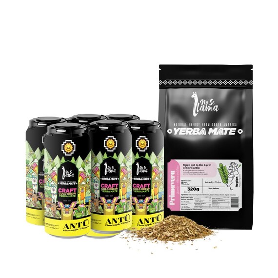 Keep Going Pack Mix and Match Yerba Mate Loose Leaf and Cold Brew Mate  Energy Drink 