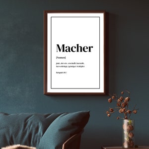 Motivation - Maker | Digital Print | Digital File - &quot;Maker Definition&quot;