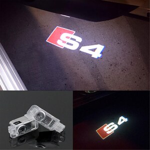 12+ Audi Door Light Logo