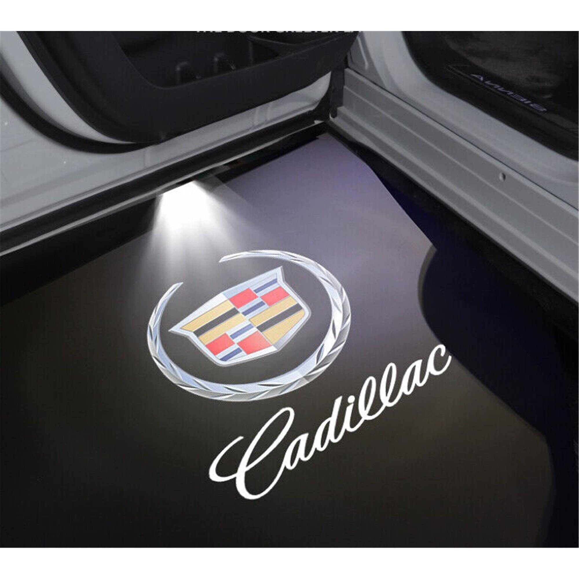 Cadillac symbol door lights deals