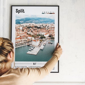 Split Poster, Split Print, Split Wall Art, Europe Photo, Europe Poster ...