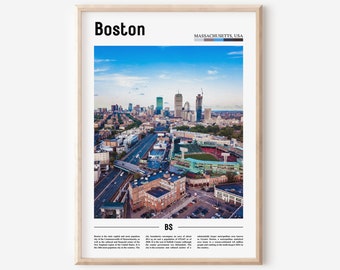 Boston Print, Boston Poster, Boston Wall Art, United States Photo, United States Poster, United States Print, Travel Poster