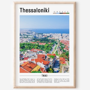 Thessaloniki Poster, Thessaloniki Print, Thessaloniki Wall Art, Europe Photo, Europe Poster, Europe Print, Travel Poster