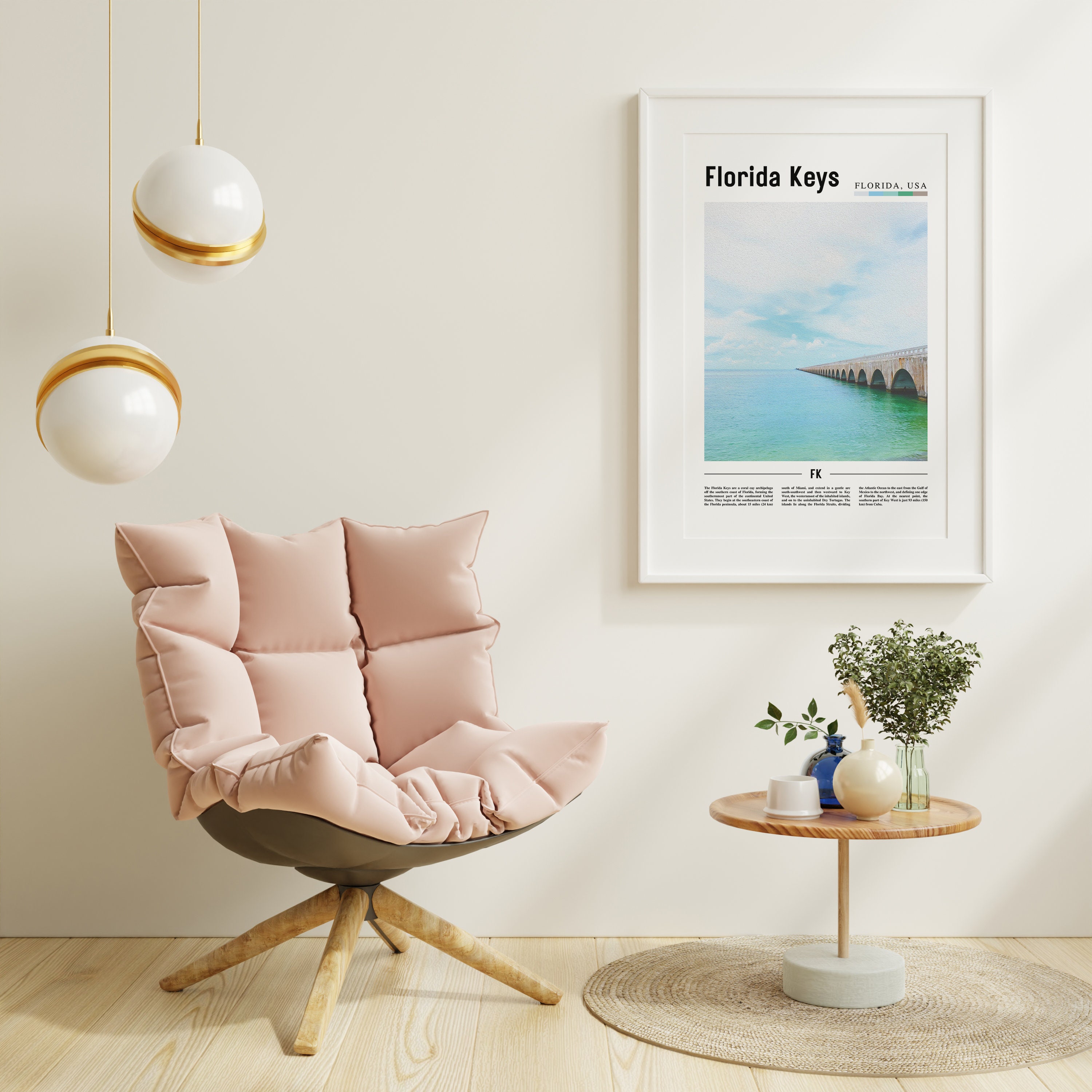 Florida Keys Print, Florida Keys Poster, Florida Keys Wall Art, Oil