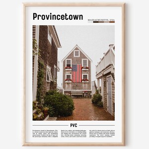 Cartel de Provincetown, Impresión de Provincetown, Arte de pared de Provincetown, Foto de Estados Unidos, Cartel de Estados Unidos, Impresión de Estados Unidos
