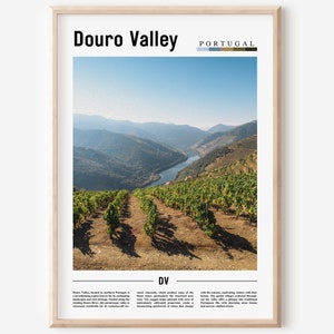 Douro Valley Poster, Douro Valley Poster, Douro Valley Wandkunst, Europa Foto, Europa Poster, Europa Druck, Reise Poster