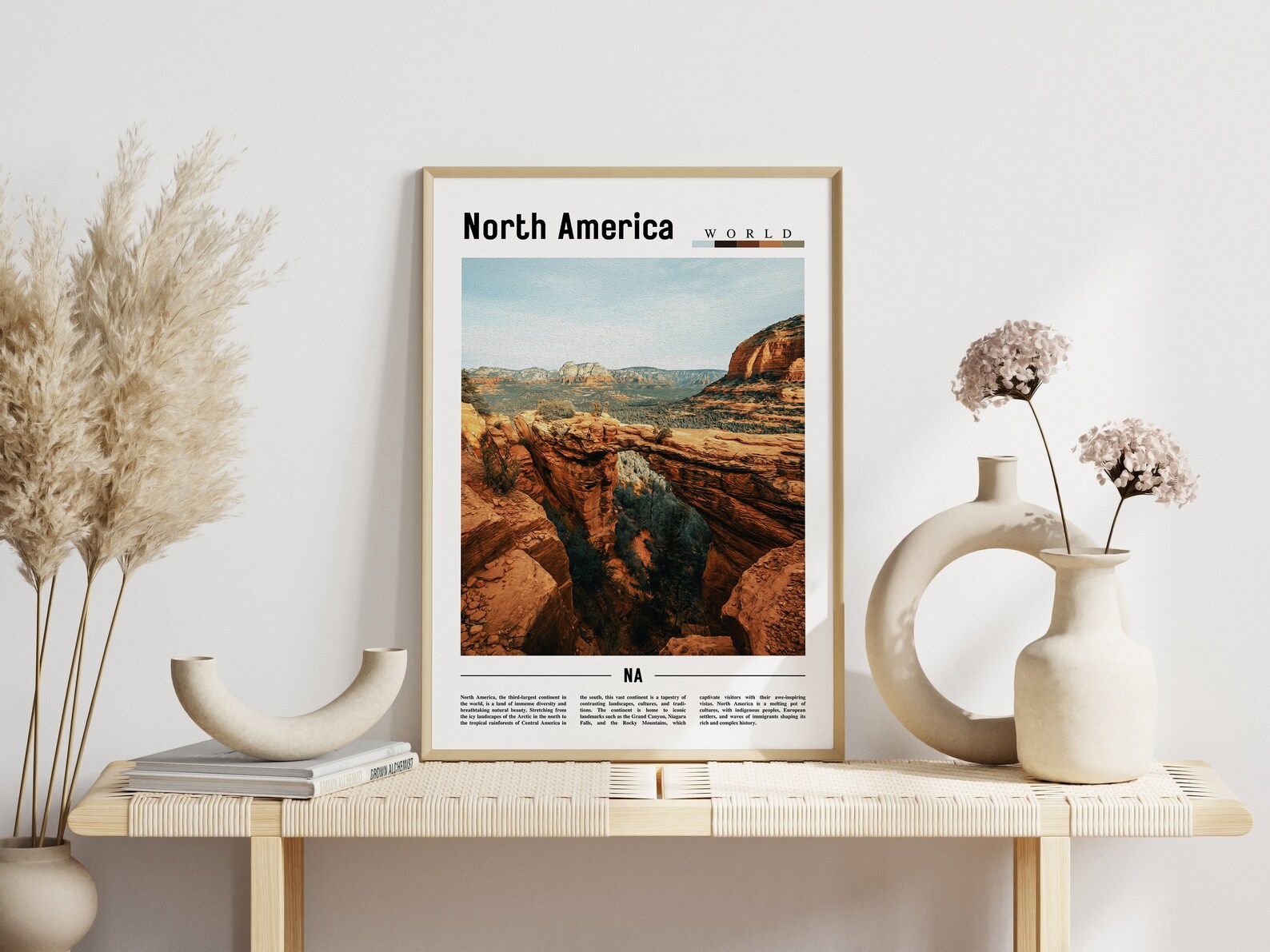 Field Scene Print  - North America Enclosure