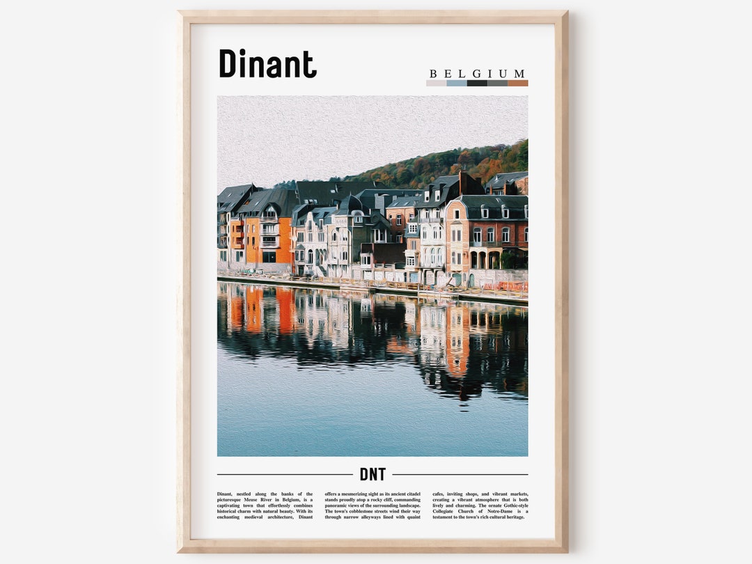 Dinant Poster, Dinant Print, Dinant Wall Art, Europe Photo, Europe