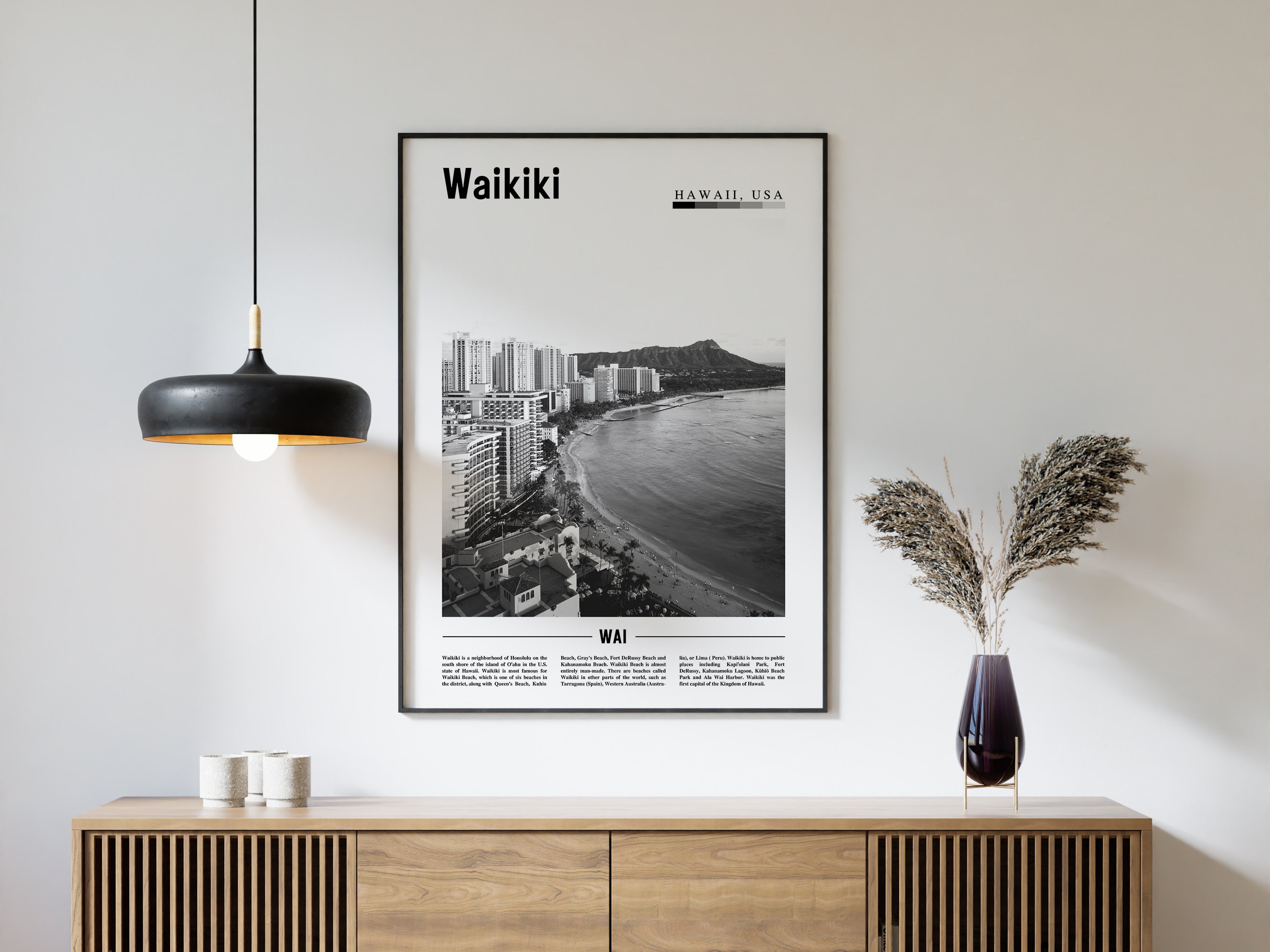 Waikiki Black Holographic