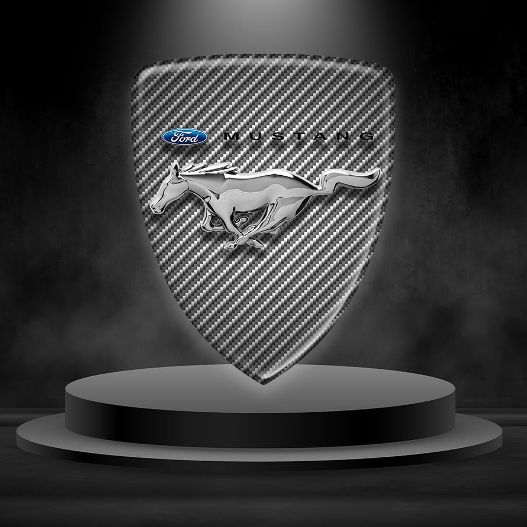 Mustang Sticker Hand Made Premium Quality Silicone Coated - Etsy