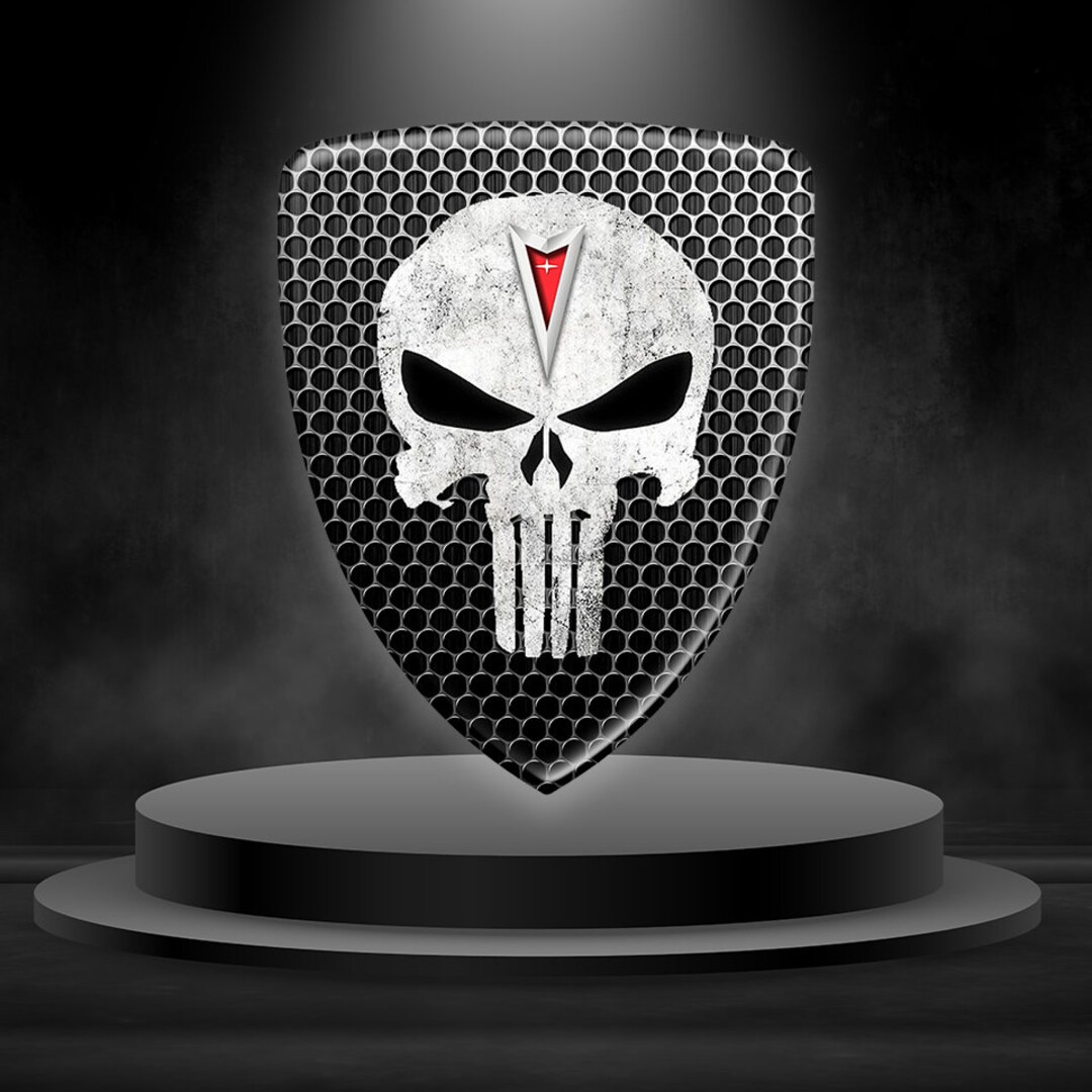 Pontiac Logo Vinyl Decal Sticker – For Skateboard, Laptop, Cell, Bumper – Unbranded